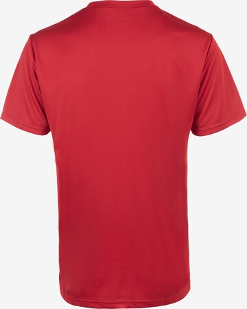 ENDURANCE - Camiseta funcional 'Vernon' en rojo