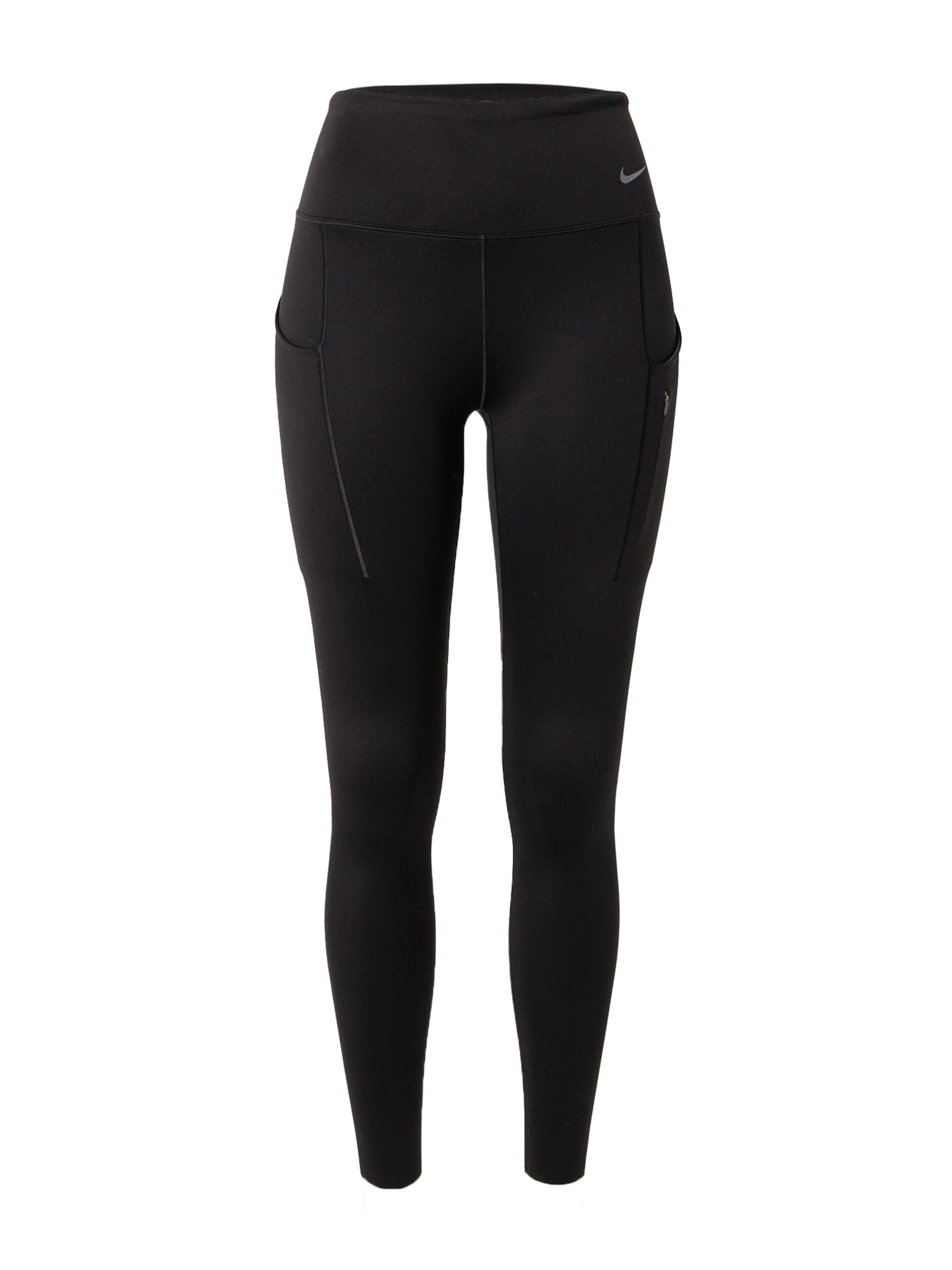 NIKE Urheiluhousut värissä musta: etupuoli