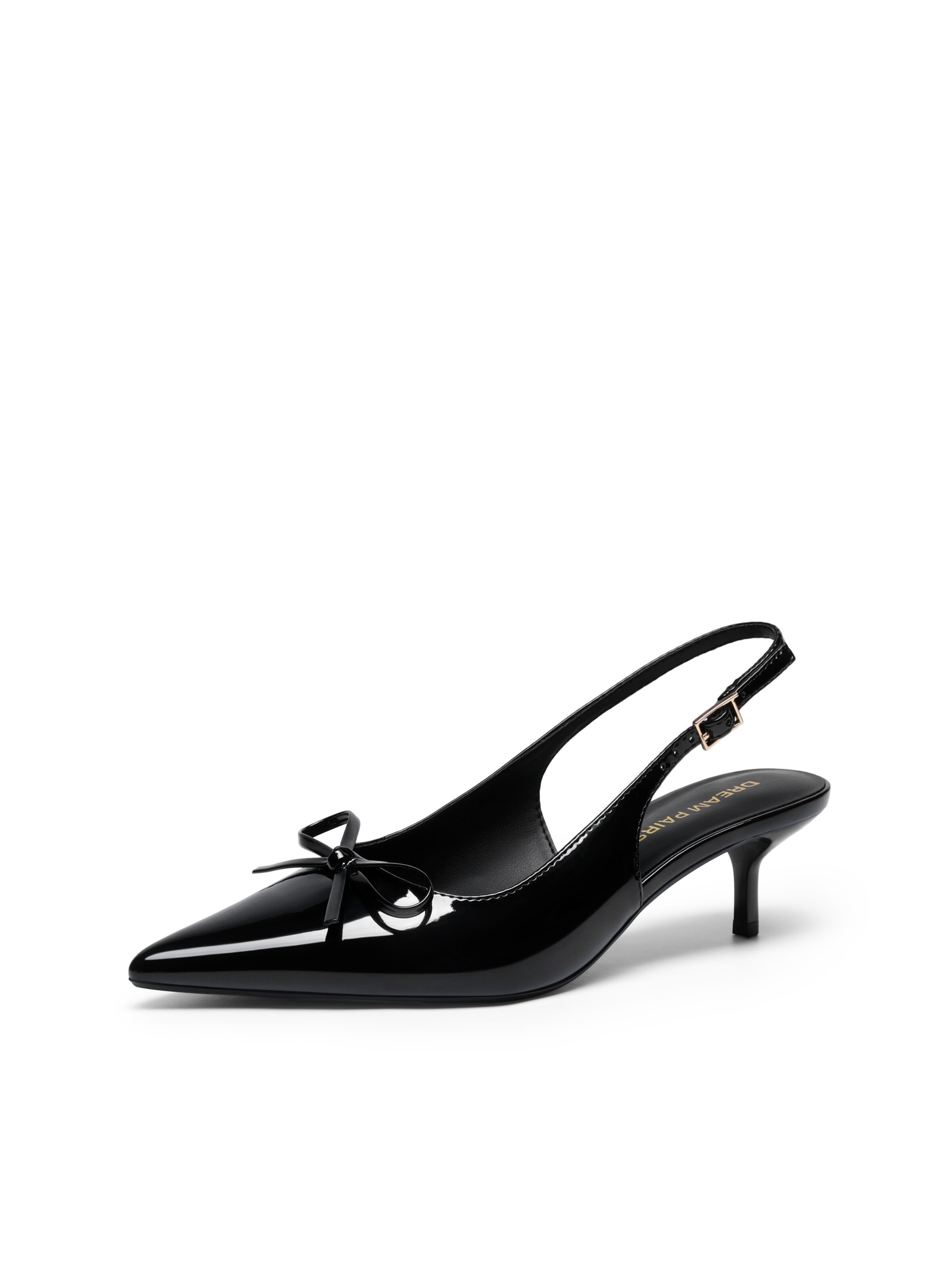 Décolleté sling di Dream Pairs in nero: frontale