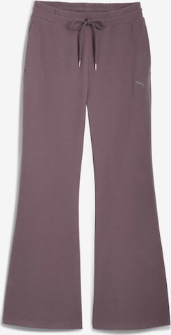 PUMA Flared Workout Pants 'Her' in Purple: front