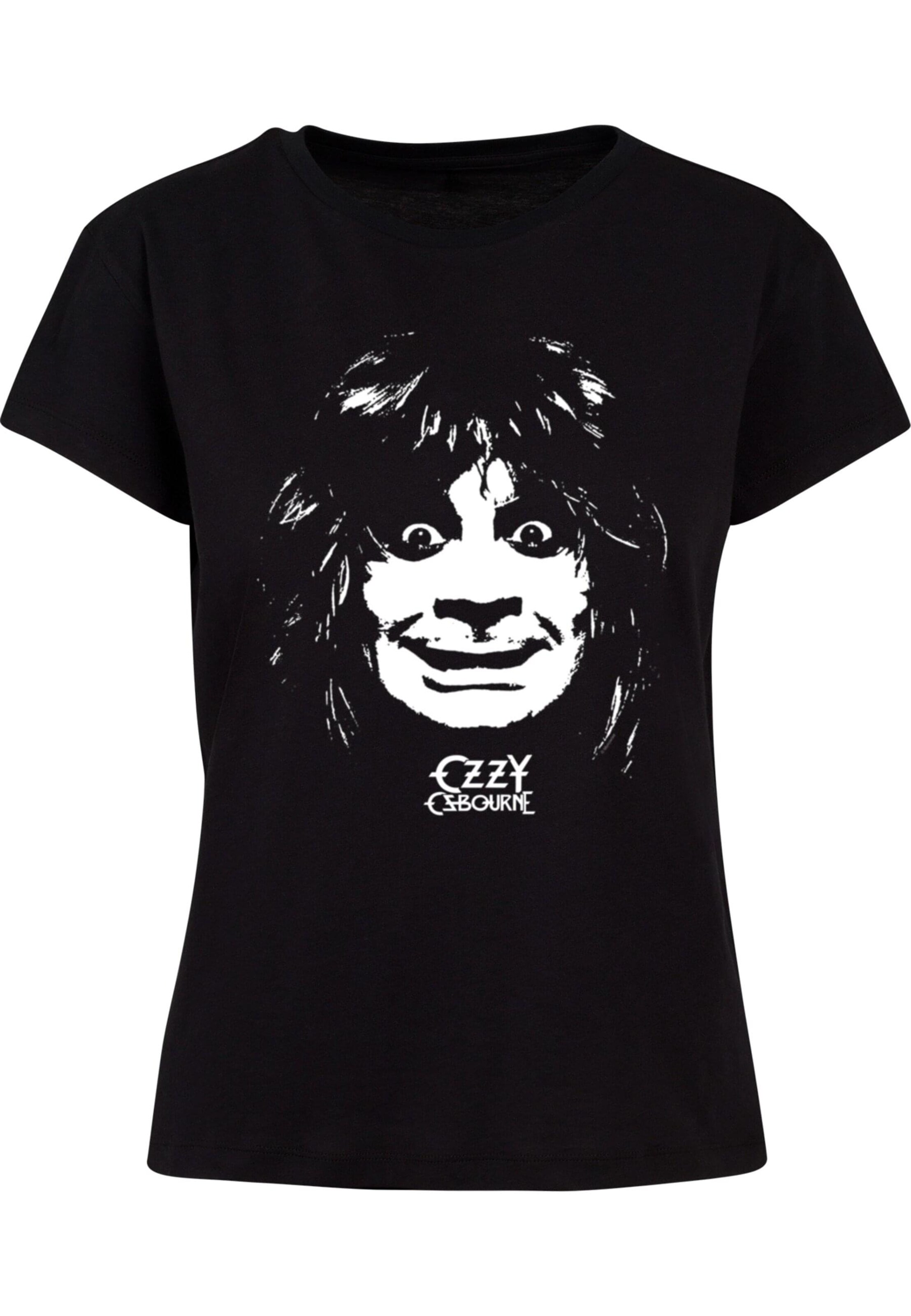 Merchcode T-Shirt 'Ozzy Osbourne - Madman' in Schwarz: Vorderseite