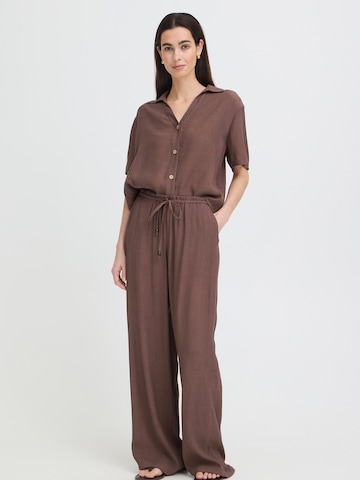 b.young Bő szár Nadrág 'BYEROLO' - barna