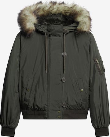 Superdry Between-Season Jacket 'MA1' in Green: front