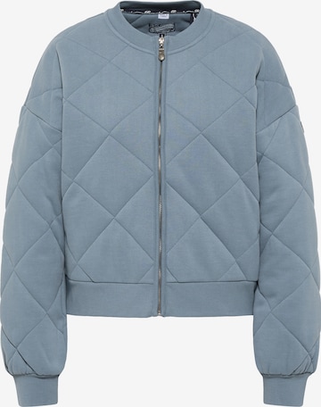 DreiMaster Vintage Sweat jacket in Blue: front