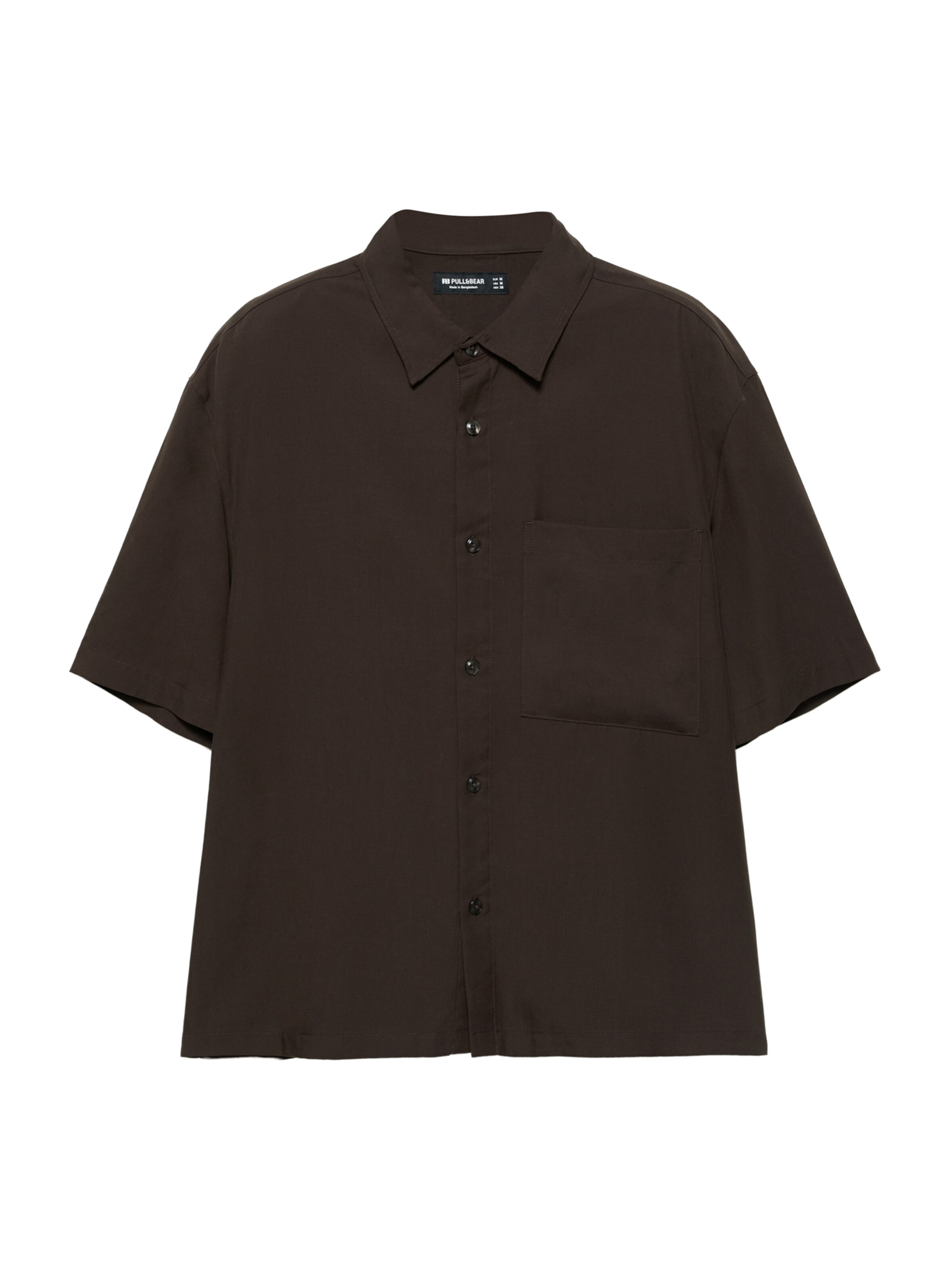 Pull&Bear Hemd in schoko, Produktansicht
