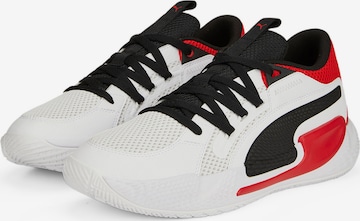 PUMA Athletic Shoes 'Court Rider Chaos' in White: front