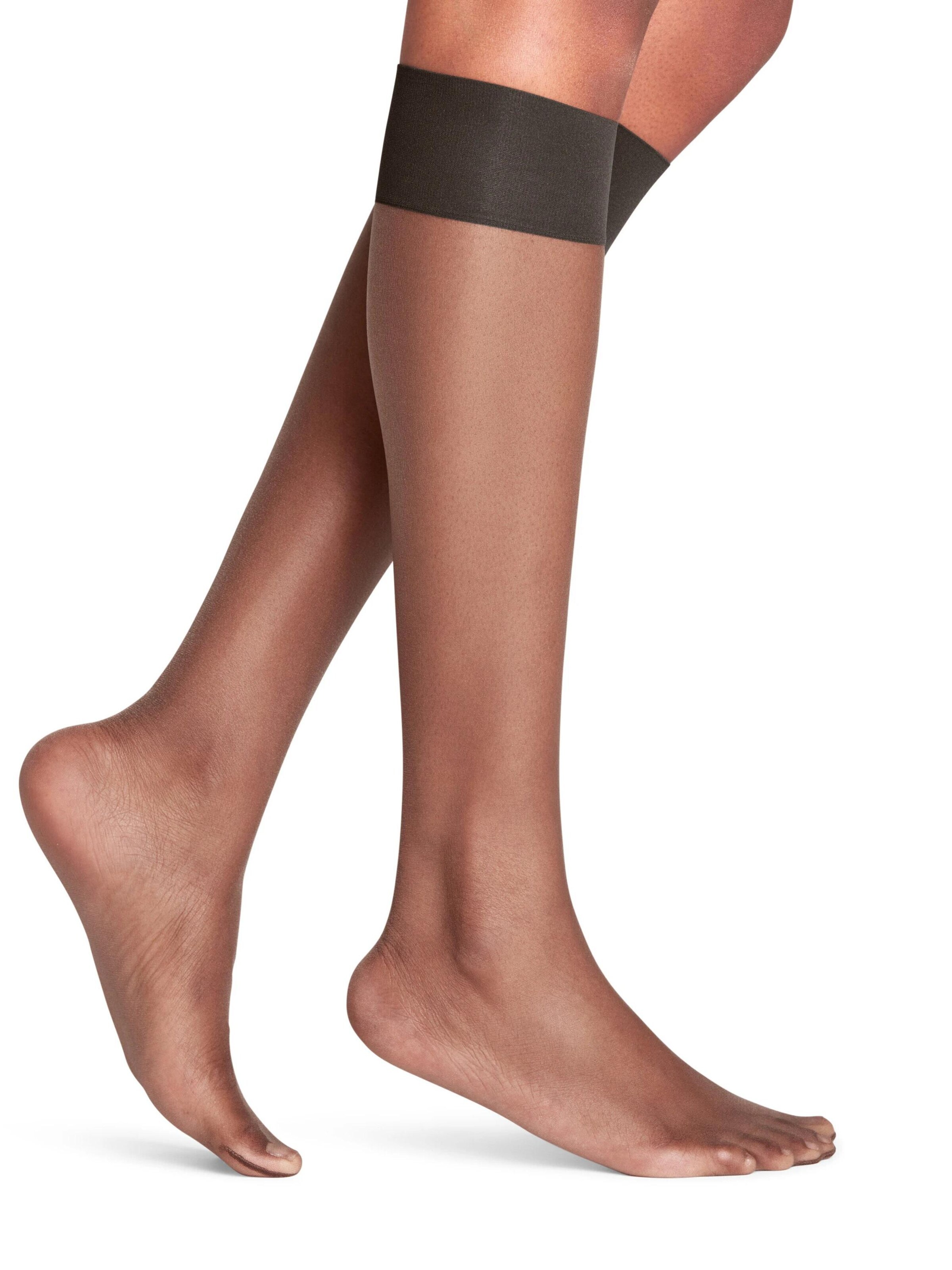 FALKE Overknee Strümpfe 'Shelina'‌ in Braun