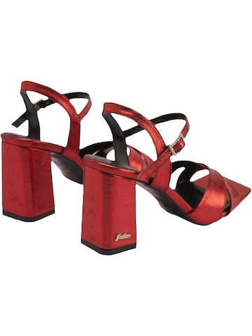 Limoya Sandaal 'Mager' in Rood