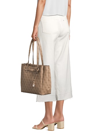 Borsa a mano 'ZAMIRA' di GUESS in marrone