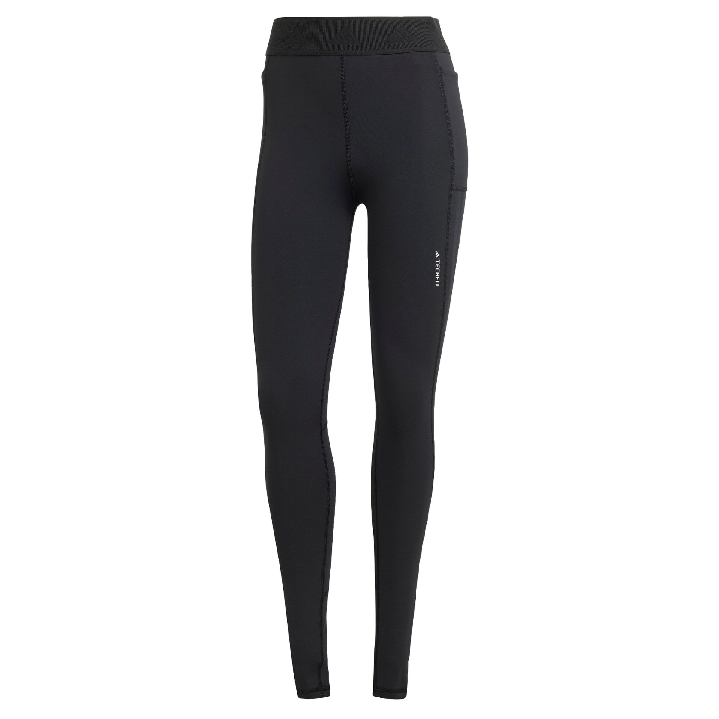 ADIDAS PERFORMANCE Skinny Sportnadrágok - fekete: elől