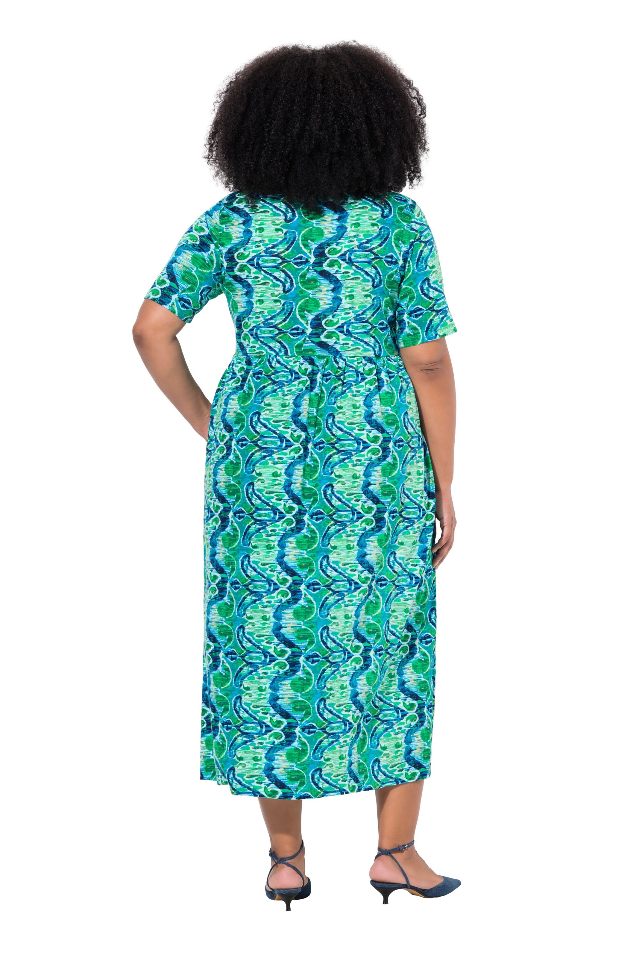 Ulla Popken Kleid in Blau