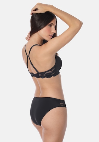 sassa T-shirt Bra 'Classic' in Black