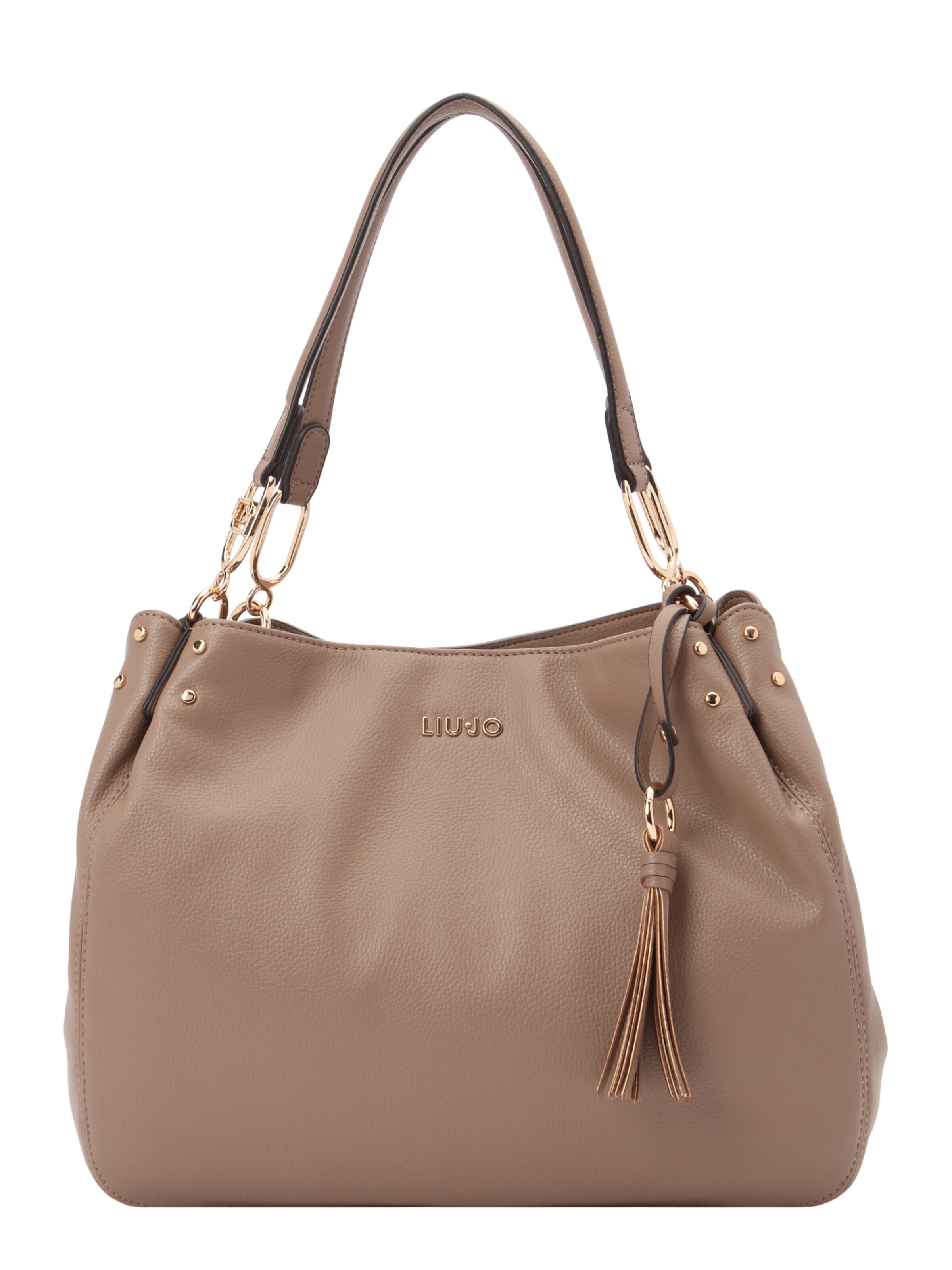 Borsa a spalla 'Cirry' di Liu Jo in marrone: frontale