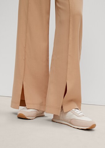Wide Leg Pantalon comma casual identity en marron