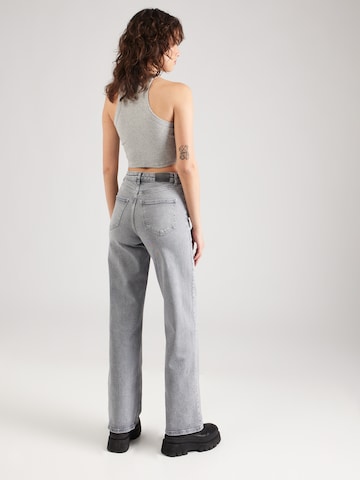 Wide leg Jeans 'JUICY' di ONLY in grigio