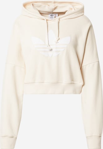 ADIDAS ORIGINALS - Sudadera en beige: frente