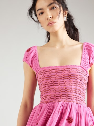 Free People - Vestido de verão 'TORY' em rosa