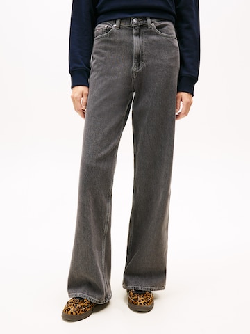 Tommy Jeans Wide leg Jeans 'CLAIRE' in Grey: front