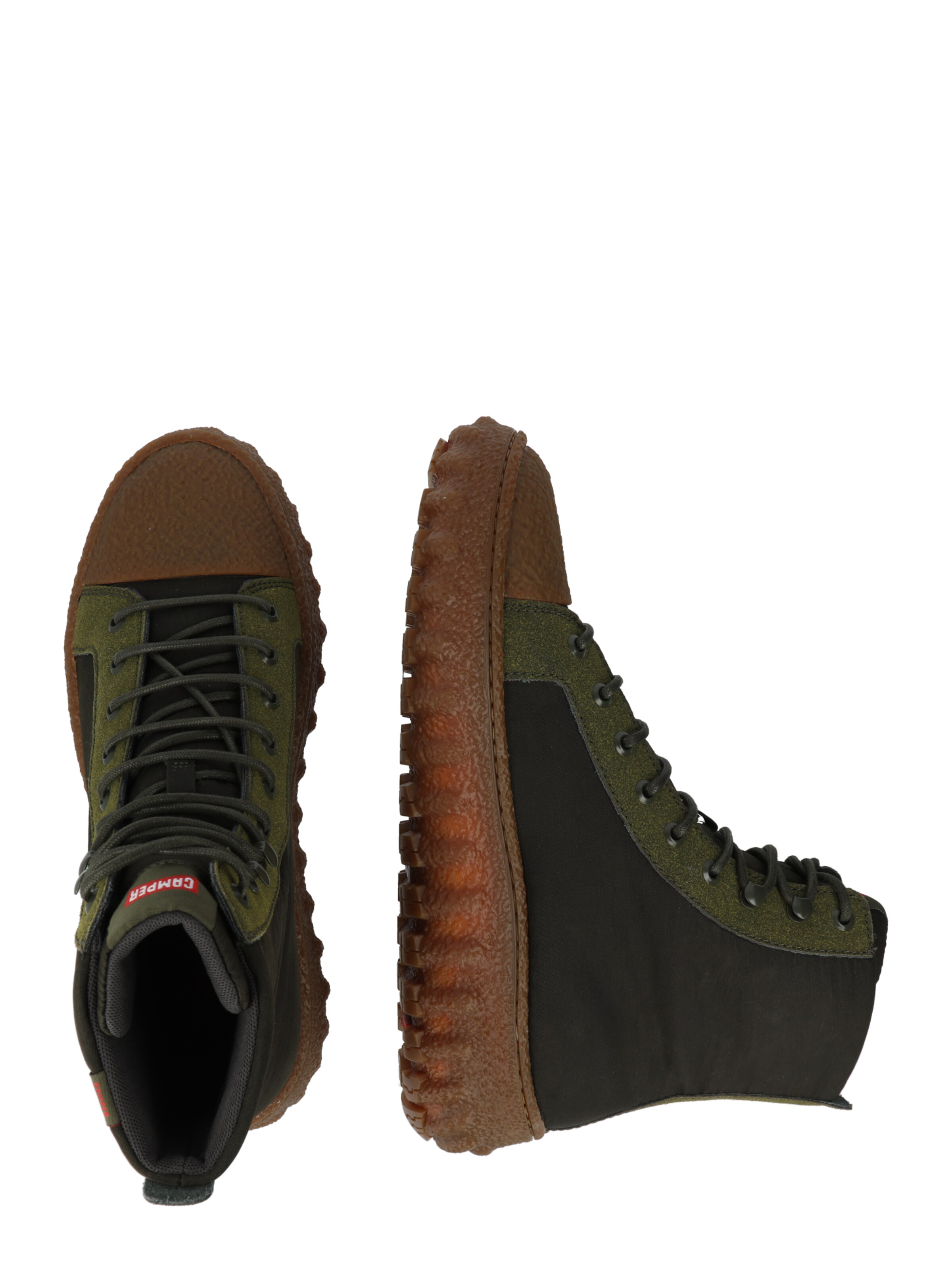 Bottines à lacets 'Barly' CAMPER en vert
