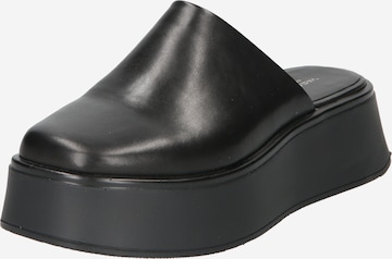 VAGABOND SHOEMAKERS Pantofle 'COURTNEY' – černá: přední strana