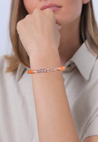 ELLI Armband in Oranje: voorkant