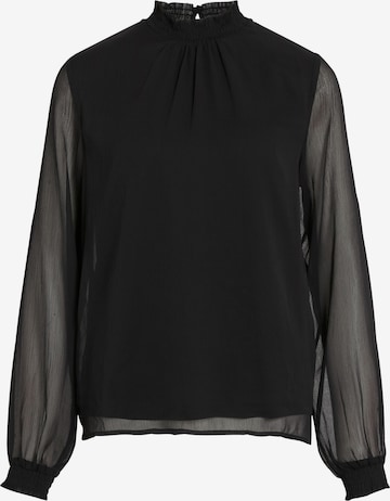 VILA Blouse 'VIFALIA' in Zwart: voorkant