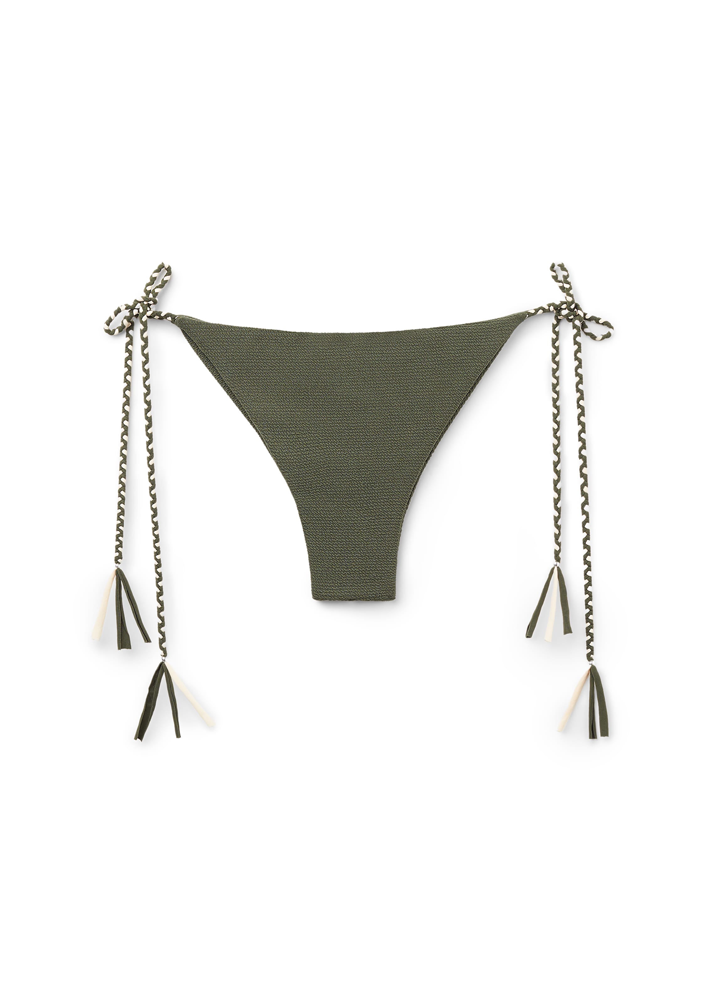 CALZEDONIA Bikini Bottoms in Green: front