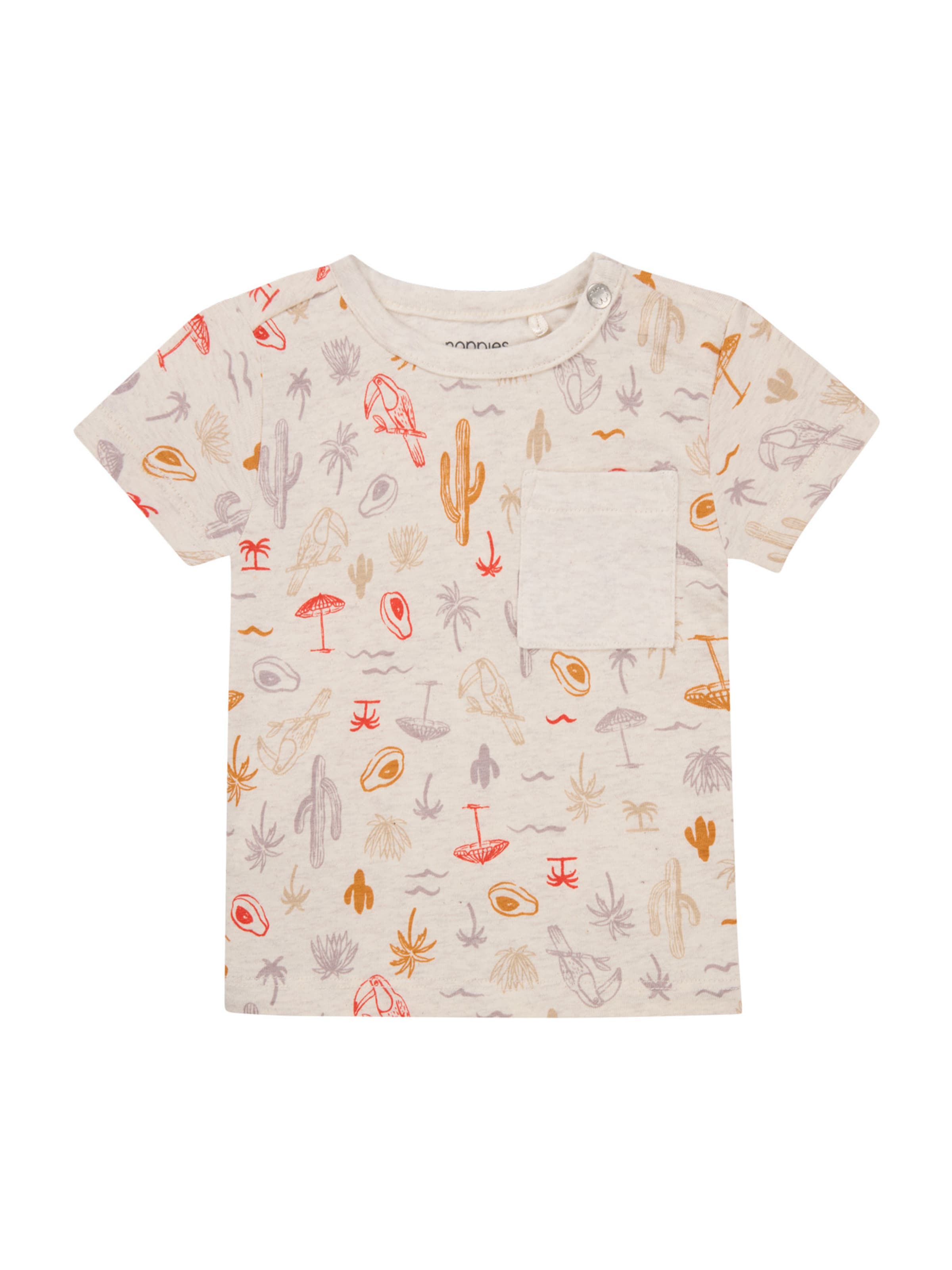 Noppies Majica 'Olle' | bež barva: sprednja stran