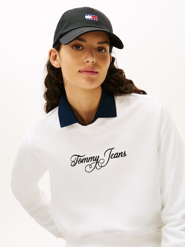 Tommy Jeans Кепка 'HERITAGE' в Черный: спереди