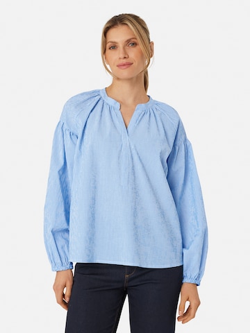 Masai Blouse 'Brigh' in Blue: front