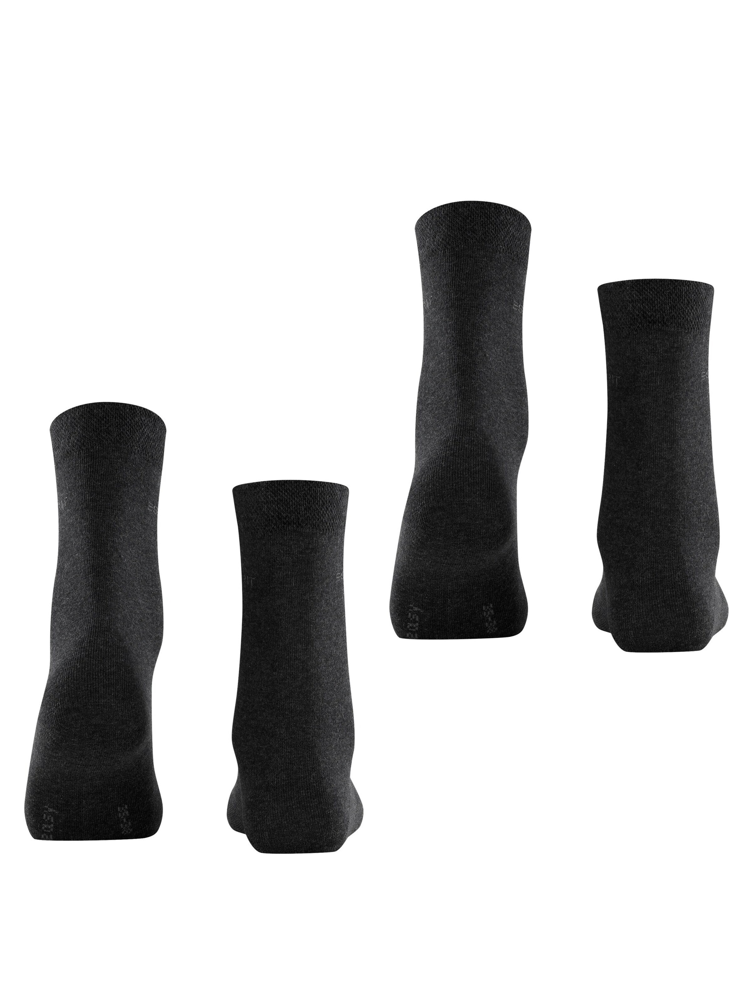 ESPRIT Socks 'Basic Easy 2-Pack' in Grey