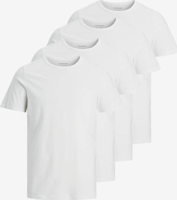 T-Shirt JACK & JONES en blanc : devant