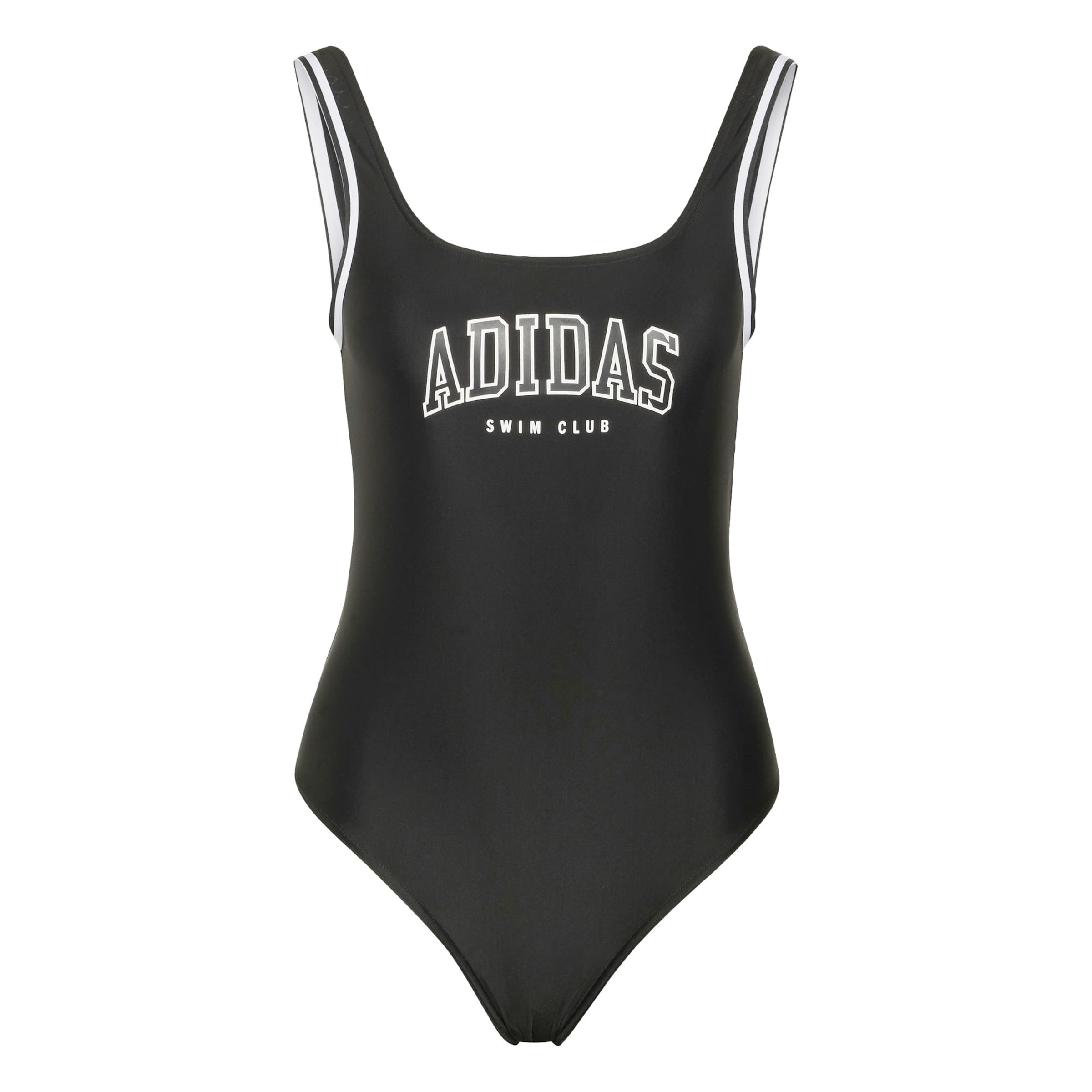 ADIDAS SPORTSWEAR - Soutien Bustier Fato de banho desportivo em preto: frente
