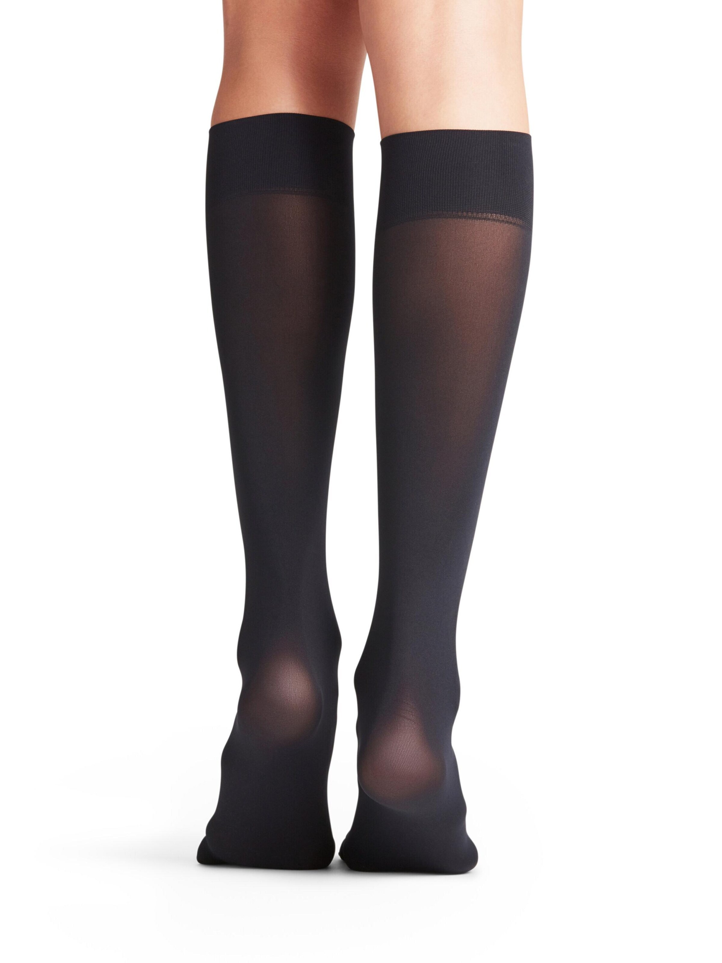 FALKE Overknee Strümpfe 'Pure Matt'‌‌‌‌‌‌‌‌‌ in Blau