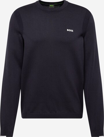 BOSS Sweater 'Ever-X' in Blue: front