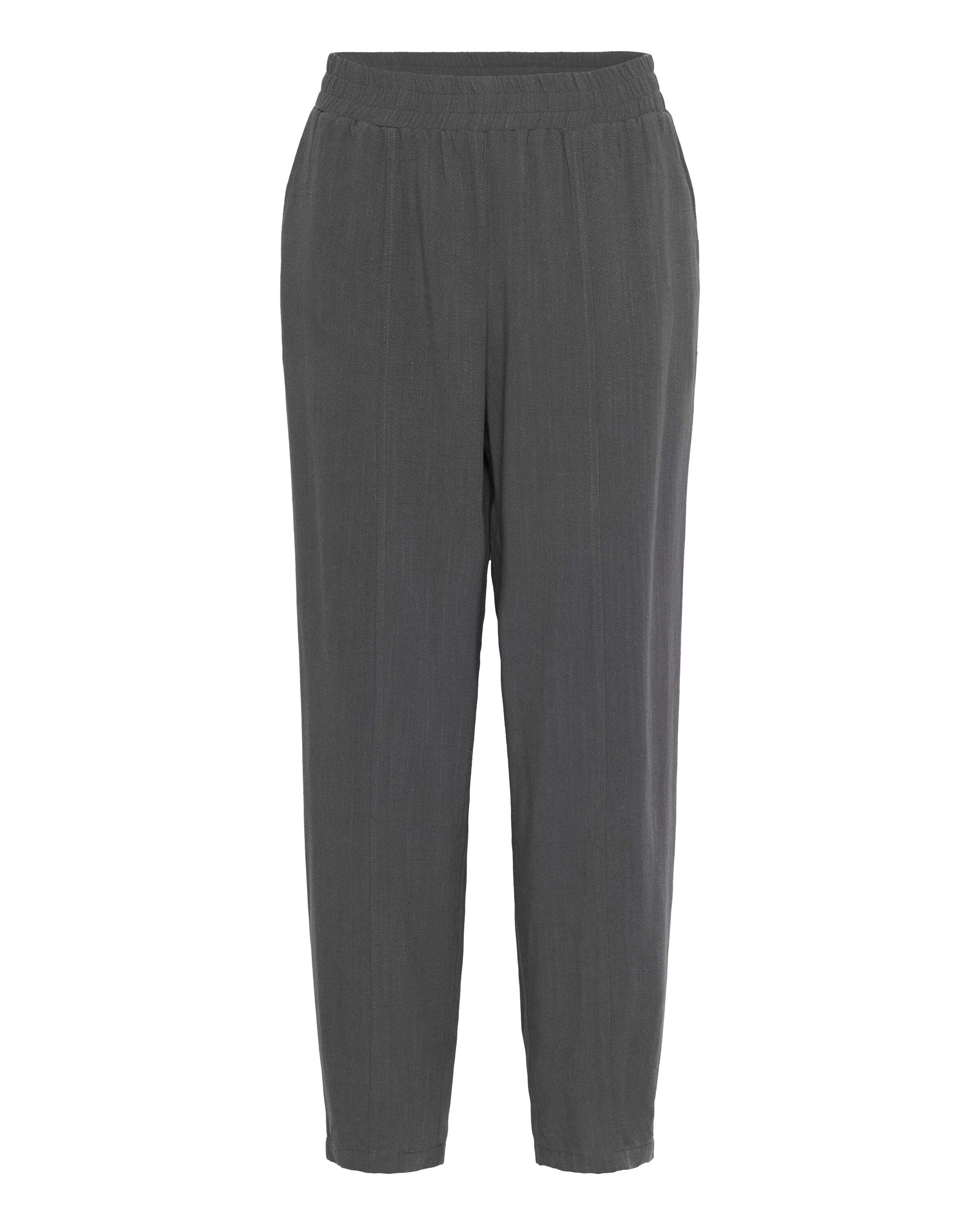 Kaffe Hose 'Aliny' in Grau: Vorderseite