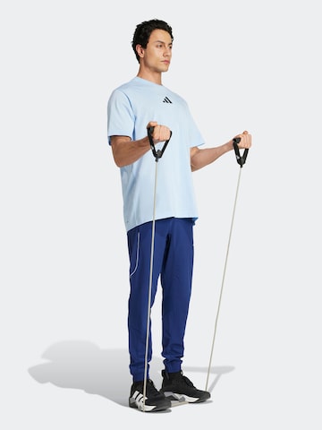 ADIDAS PERFORMANCE Функциональная футболка в Синий