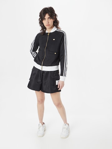 ADIDAS ORIGINALS Sweatjacke 'Sst' in Schwarz