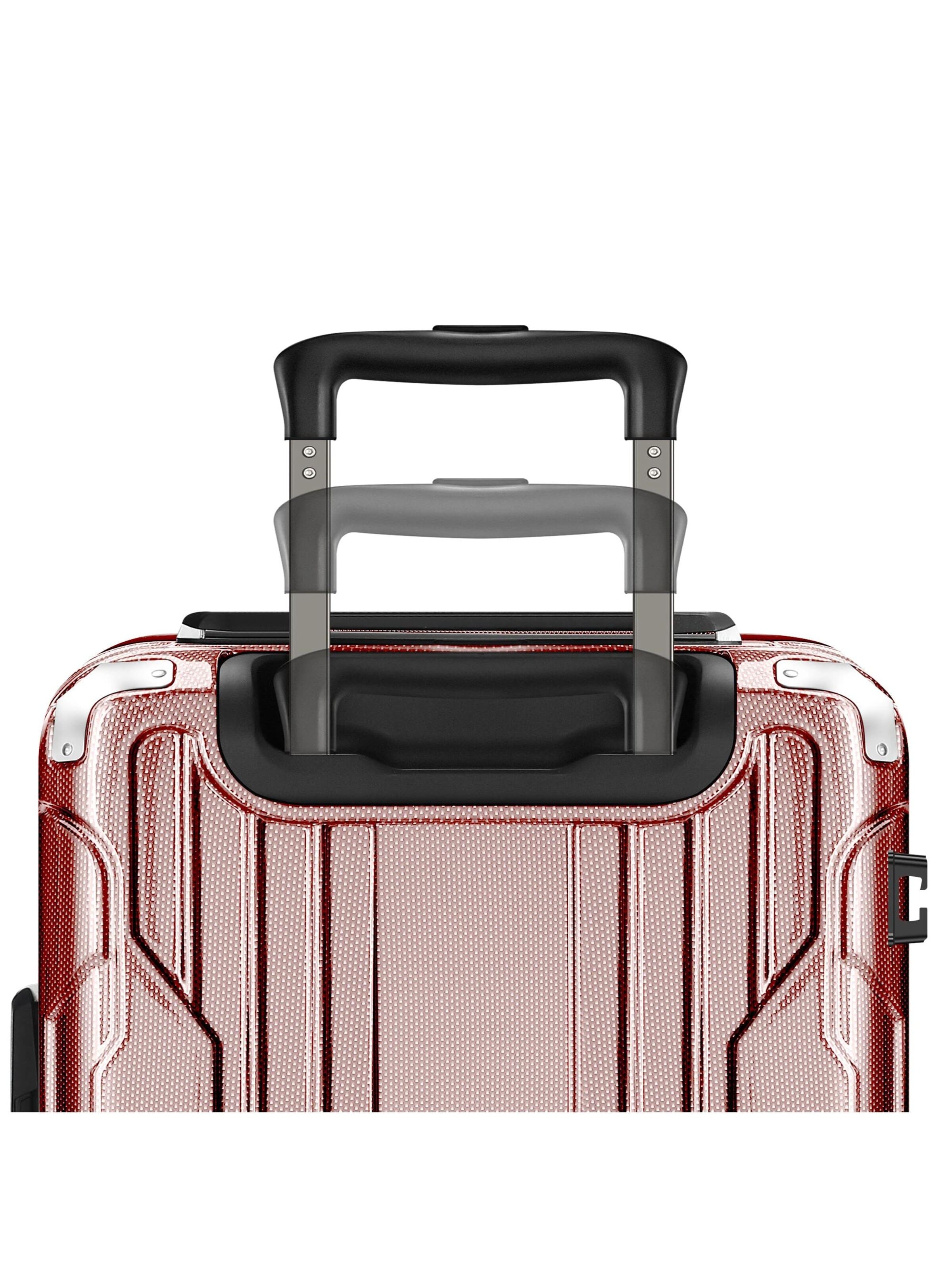 4FLY Suitcase 'Carbo' in Pink