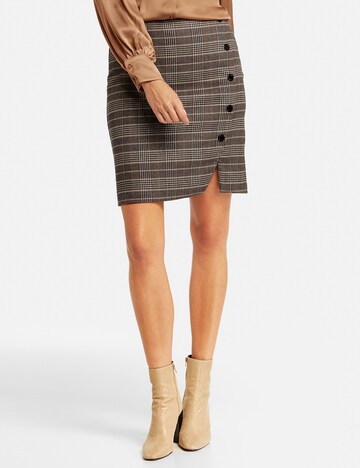 TAIFUN Skirt in Brown: front