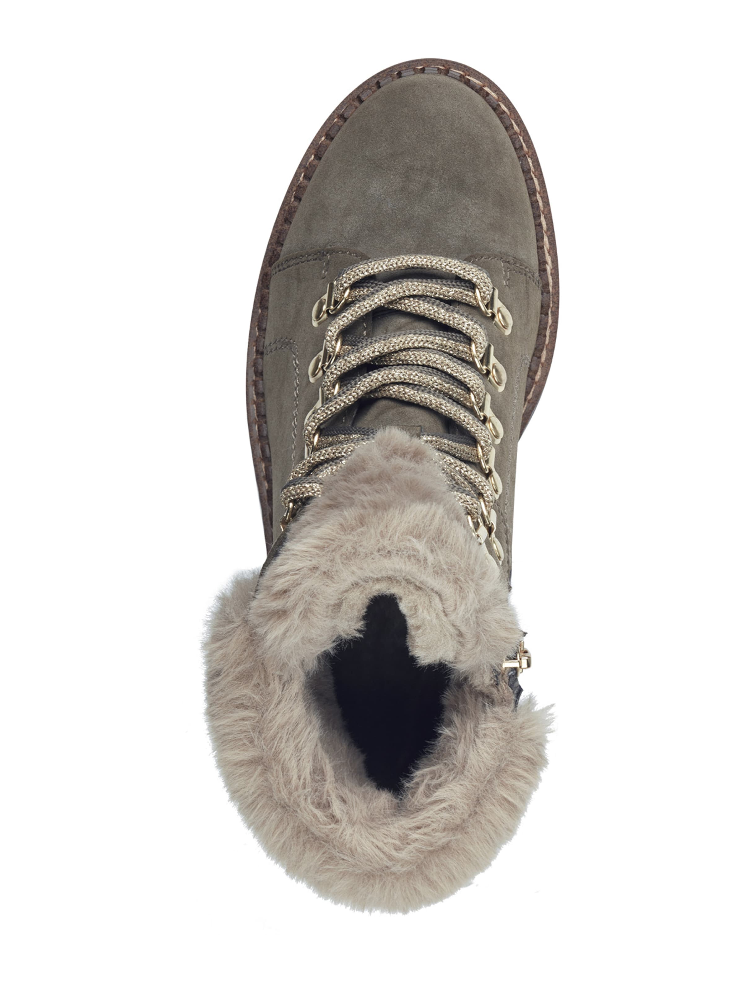 Bottines à lacets Tamaris en vert