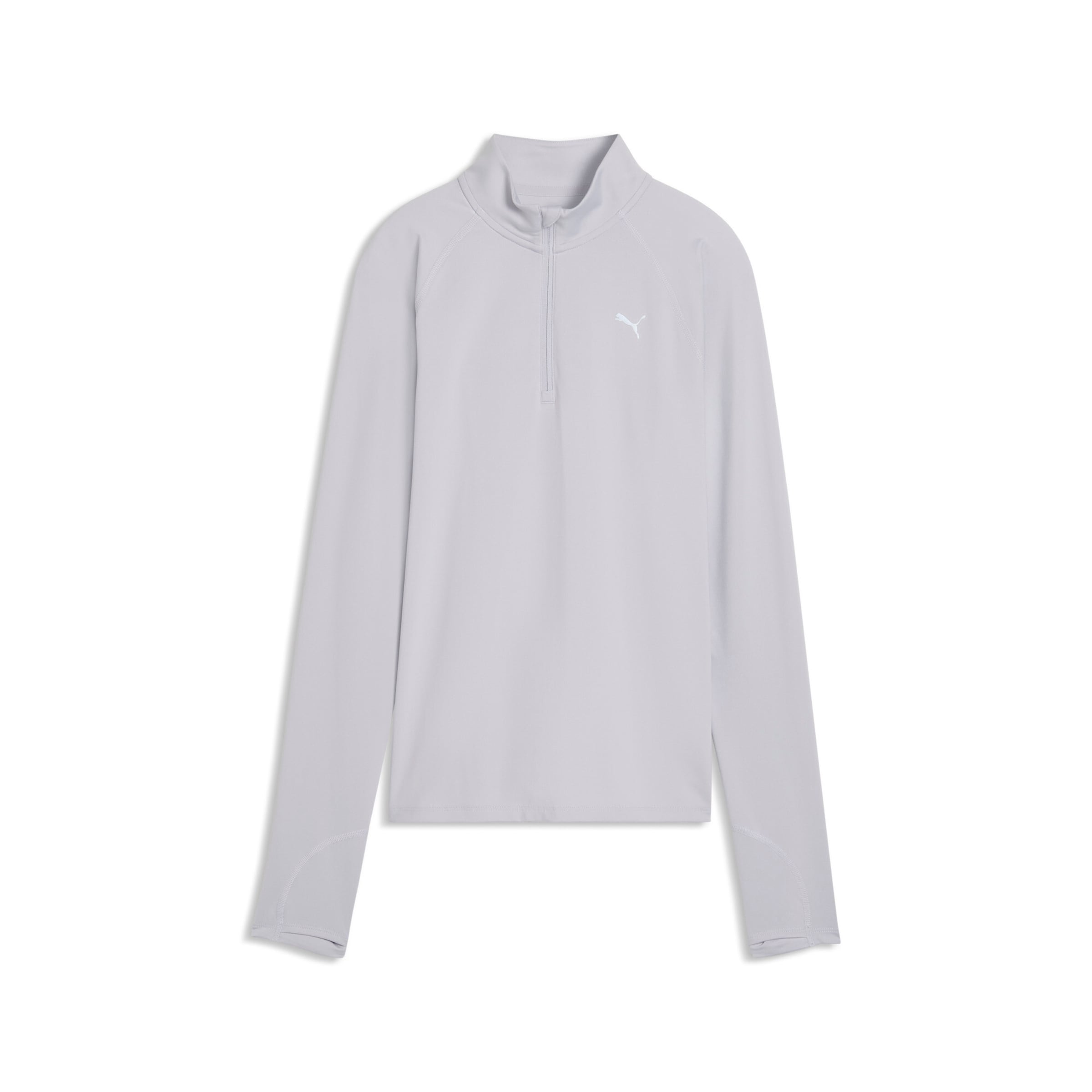 T-shirt fonctionnel PUMA en gris : devant