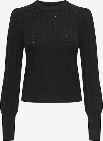 Pull-over 'ONLKATIA' ONLY en noir : devant