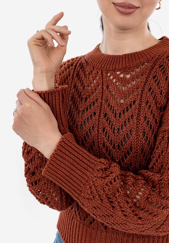 Suri Frey Sweater 'Freyday' in Orange