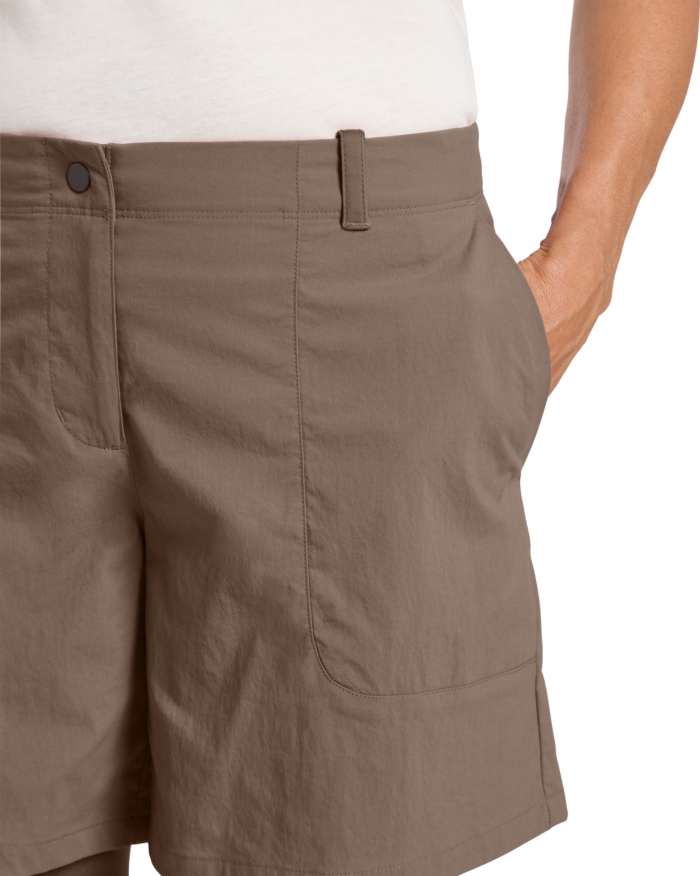 JACK WOLFSKIN Regular Outdoorhose 'Desert' in Braun