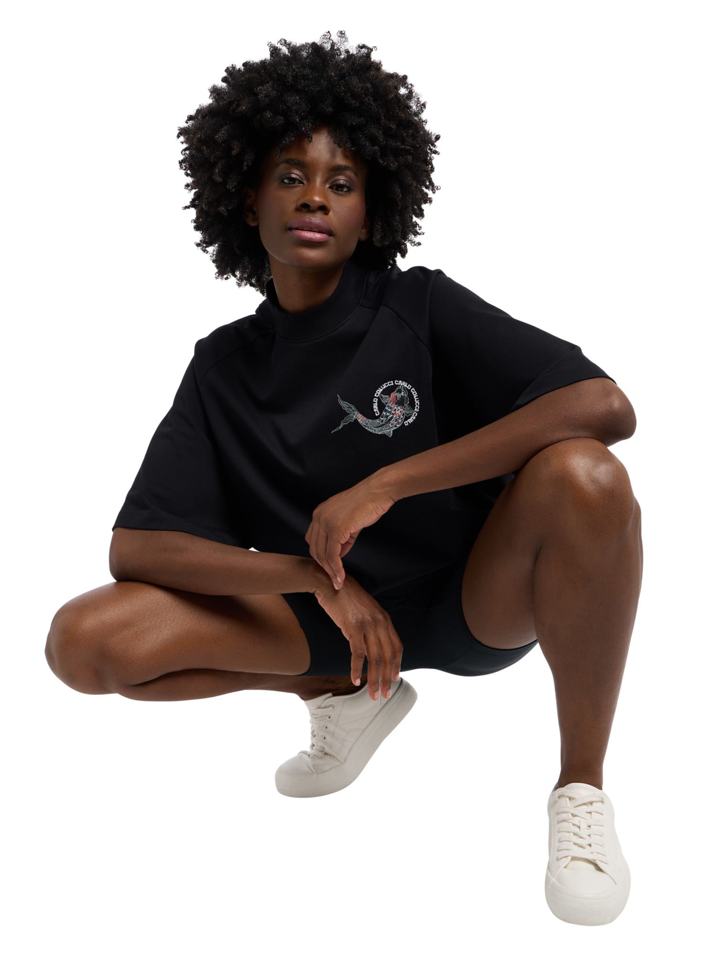 Carlo Colucci Shirt 'Dorigoni' in Black