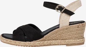 TAMARIS Strap Sandals in Black