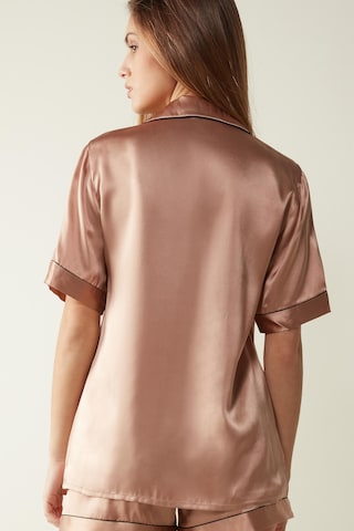 INTIMISSIMI Pajama Shirt in Brown