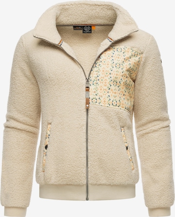 Ragwear Fleece jacket 'Imolla' in Beige