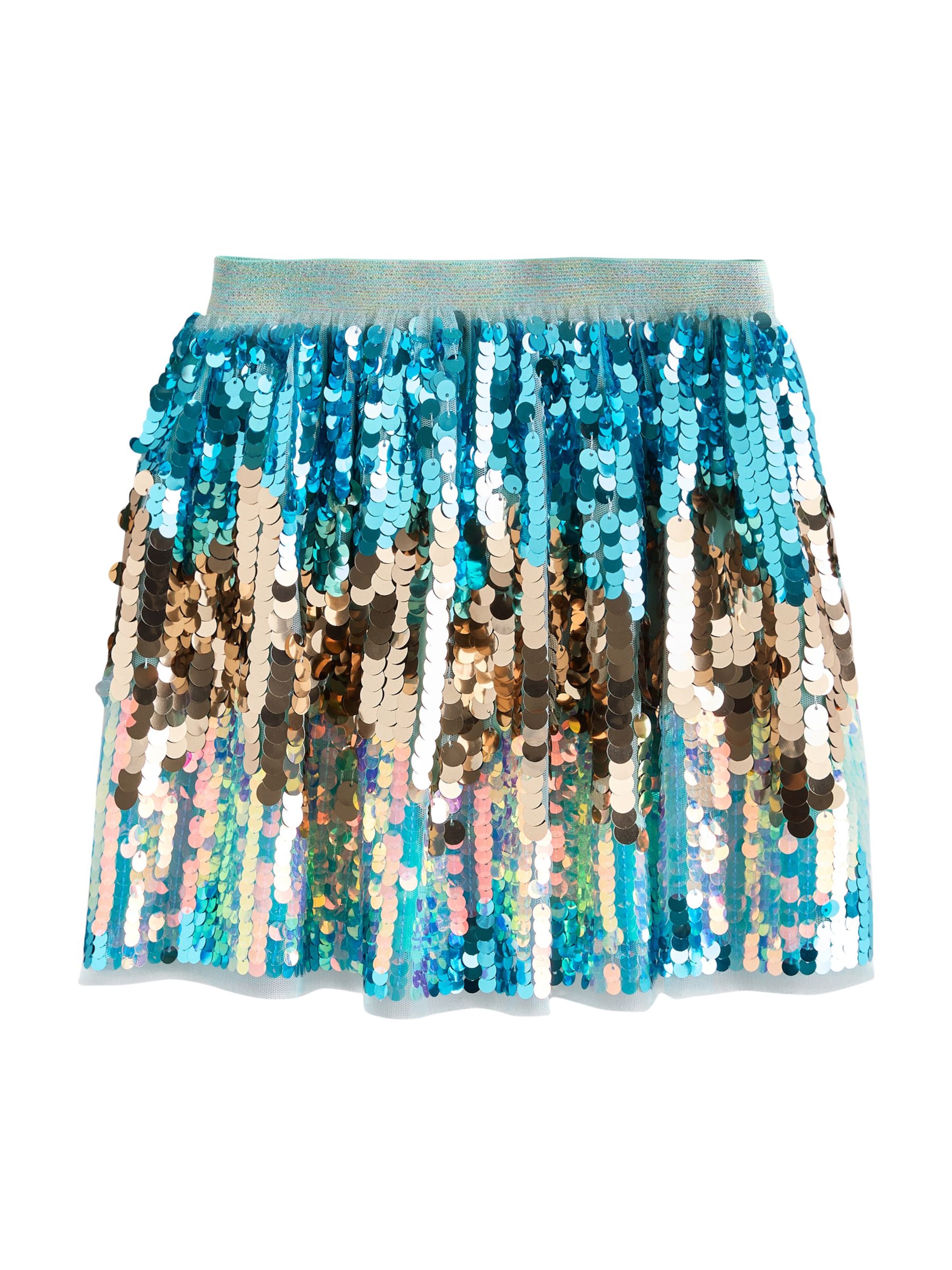 Next - Falda en azul: frente